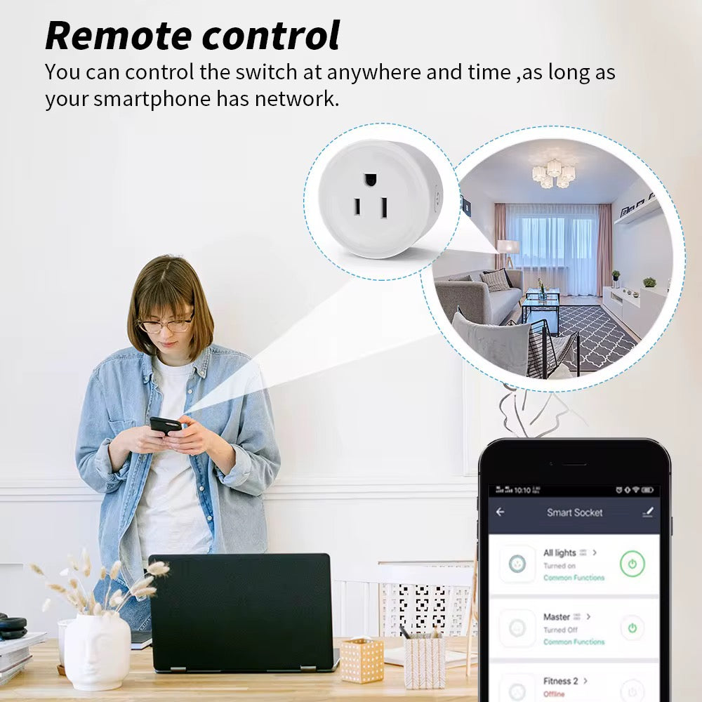 EcoWatt™ Wi-Fi Smart Plug with Energy Monitoring (16A)