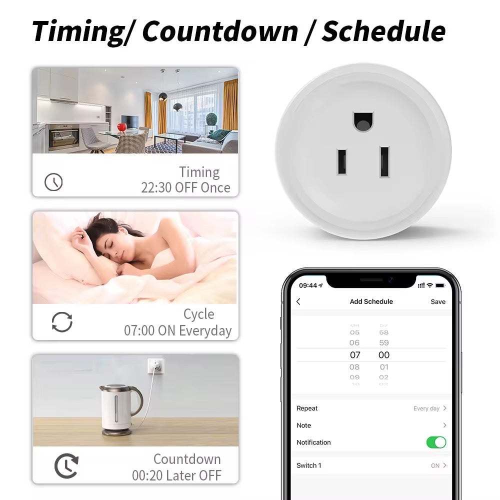 EcoWatt™ Wi-Fi Smart Plug with Energy Monitoring (16A)
